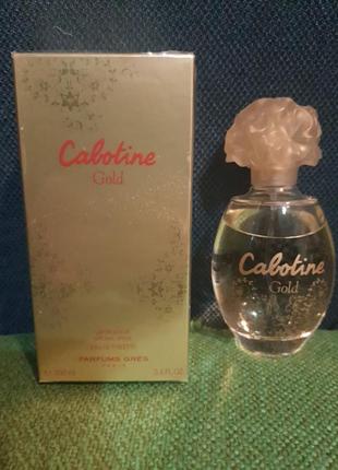 Parfums gres "cabotine gold" 100мл