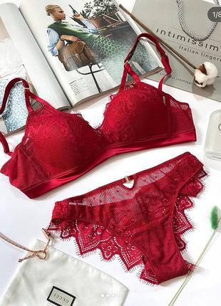 Соблазнительный комплект intimissimi из коллекции silhouette d'amour❤️1 фото