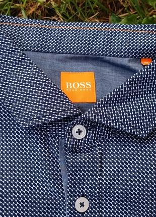 Чоловіча сорочка hugo boss orange cattitude short4 фото