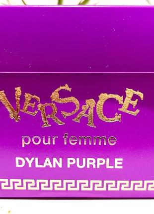 Подарочный набор versace dylan purple versace dylan purple3 фото