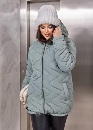 Супер куртка 💥 60 58 56 р 54 52 50 размеры большие батал пальто плащівка силикон 250 плащ пуховик р теплая зима осень2 фото