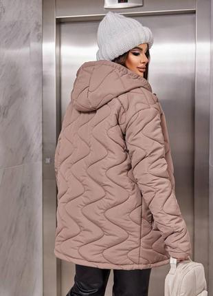 Супер куртка 💘 60 58 56 р 54 52 50 размеры большие батал пальто плащівка силикон 250 плащ пуховик теплая весна зима осень5 фото