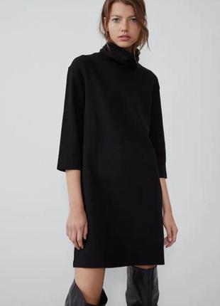 Черное платье от zara1 фото