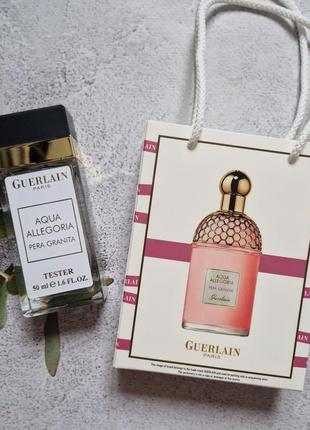 Парфуми guerlain aqua allegoria pera granita 50 мл у подарунковому пакованні