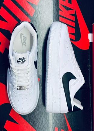 Женские кроссовки nike air force белые кожаные кроссовки найк