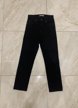 Женские джинсы levis 724 high rise straight базовые высокая посадка