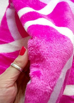 140см.×205см. новый плед,покрывало,одеяло,велюровое, розовое3 фото