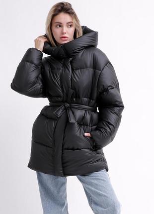 Зимова термо куртка-пуховик x-woyz, р.42-486 фото