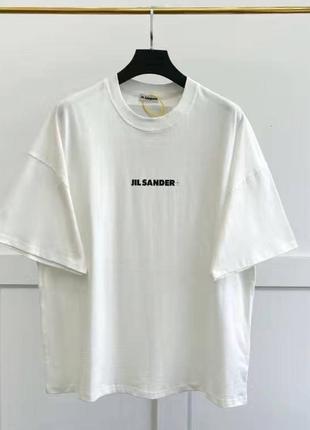 Оверсайз унисекс футболка jil sander