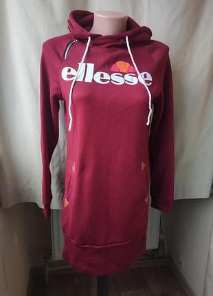 Теплое удлиненное худи, туника, флиска