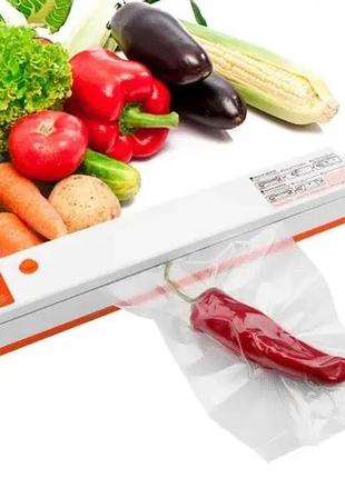 Вакууматор прибор для вакуумной упаковки продуктов freshpack pro для длительного хранения6 фото