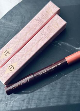 Charlotte tilbury colour chameleon eye shadow pencil тени карандаш в оттенке pillow talk1 фото