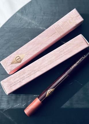 Charlotte tilbury colour chameleon eye shadow pencil тени карандаш в оттенке pillow talk6 фото