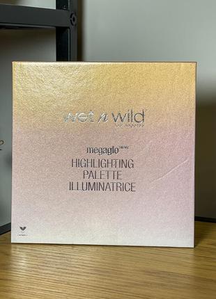 Палітра хайлайтерів wet n wild megaglo highlighting palette