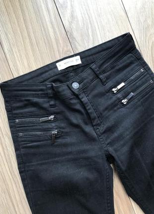 Идеальные укорочённые штаны джинсы скини mango4 фото