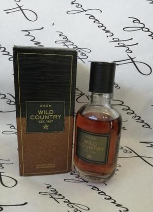 Avon wild country чоловіча туалетна вода 75мл