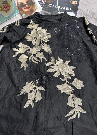 Платье вышиванка с бахрамой вышиванка традиционная одежда3 фото