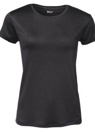 Спортивная футболка crivit sports  l черная topcool