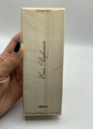 Винтажная парфюмированная вода armani eau parfumie2 фото