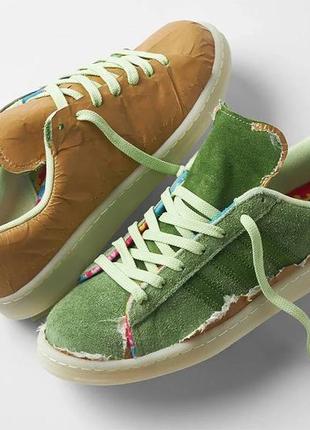 Женские стильовые кроссовки adidas hair campus 80s