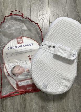 Ергономічний кокон матрасик позиціонований cocoonababy red castle, оригінал