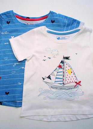 Футболки девочке поштучно  yd primark