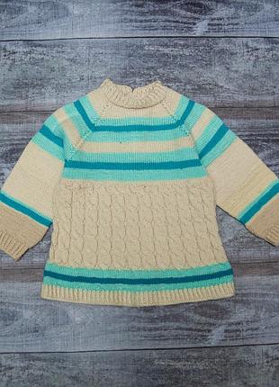 Свитер туника шерстяной на 1-2 года