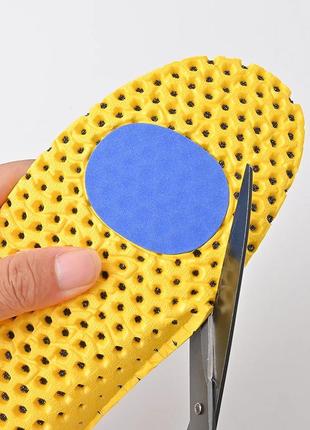 Ортопедические  стельки для спортивной обуви,  дышащие2 фото