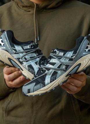 Кросівки asics gel-kahana колір сірий/ бежевий7 фото