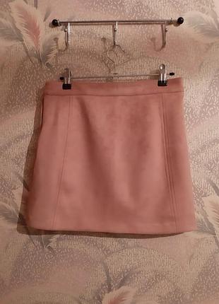 Юбка пудровая pull&bear 2