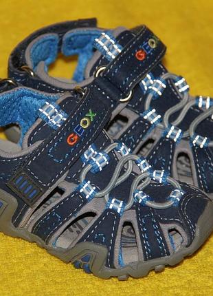 Закрытые босоножки, сандалии geox р.21 стелька 13 см