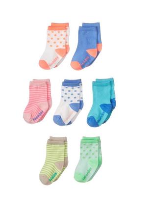 Носки для девочки набор 7 пар «недельки» oshkosh ошкош