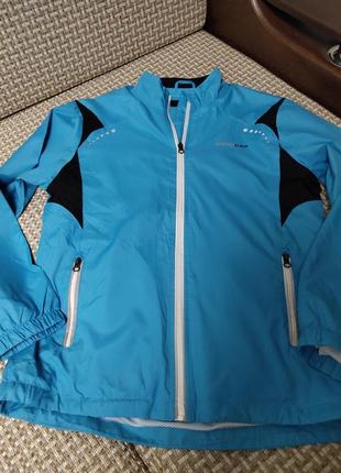 Nordcap ( фінляндія) бірюзова спортивна куртка, вітровка9 фото