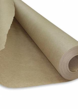 Крафт-бумага лайт для подложек в подносы ф. 1.05м в рулонах 25 м, плотность 80 г/м2