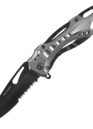 Спасательный складной нож для выживания master cutlery tac-force tactical tf-705gy