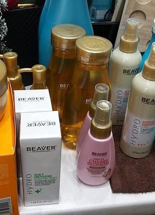 Маска для глибокого живлення волосся з олією марулі - 250ml beaver professional2 фото