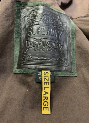 Оригінальна фірмова куртка-бомбер superdry gs5eq0466 фото