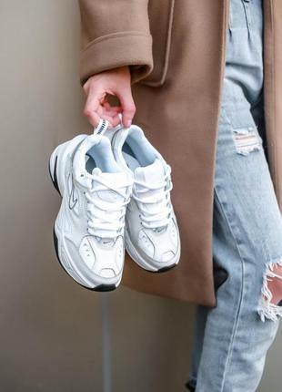 Кроссовки nike m2k tekno white cool grey  кросівки5 фото