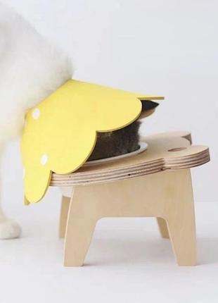 Воротник-ошейник "для заживления ран" для собак и кошек yellow flower size l8 фото