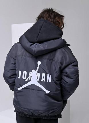 Хітова тепла підліткова  куртка jordan р.146-176