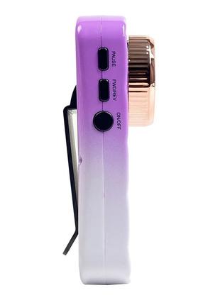 Фрезер для манікюру акумуляторний 35000 обертів nail drill zs 236 фрезер на акумуляторі gradient violet4 фото