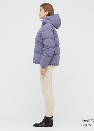 Безшовна зимова&nbsp; пухова куртка uniqlo6 фото