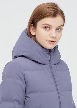 Безшовна зимова&nbsp; пухова куртка uniqlo3 фото