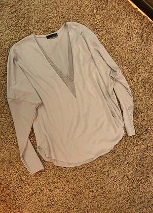 Сорочка блуза zara роз s-m