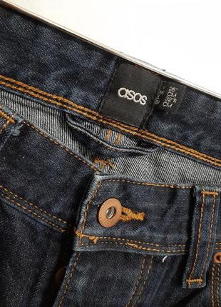 Брендовые джинсы asos р.42-44 (26/32) синие4 фото