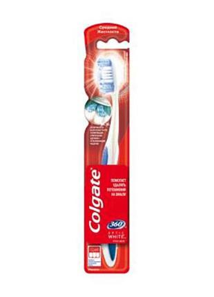 3убна щітка colgate 360 optic white 1 шт.1 фото