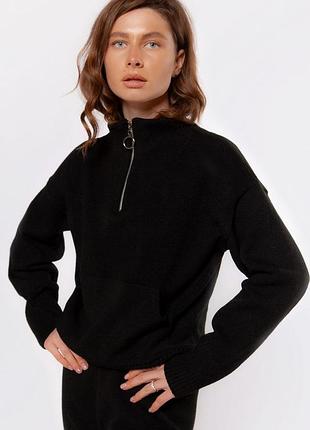 Свитер с молнией арт. 928