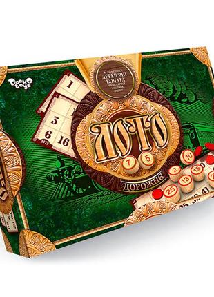 Настільна гра "лото дорожнє" бочата dtg51u укр