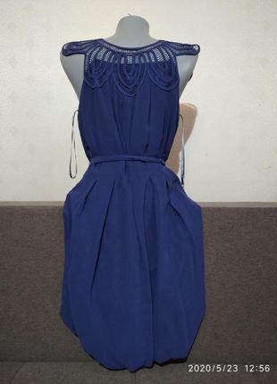 Красивое платье с ажурными плечиками et vous ( uk 10) на наш 46/483 фото