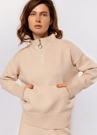 Свитер с молнией арт. 928